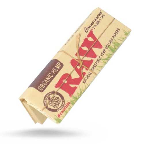 Raw Slim Organic Connoisseur Small 11/4 + tips RAW 